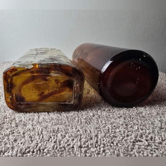Vintage Glass Bottles Set - Picture 10 of 13